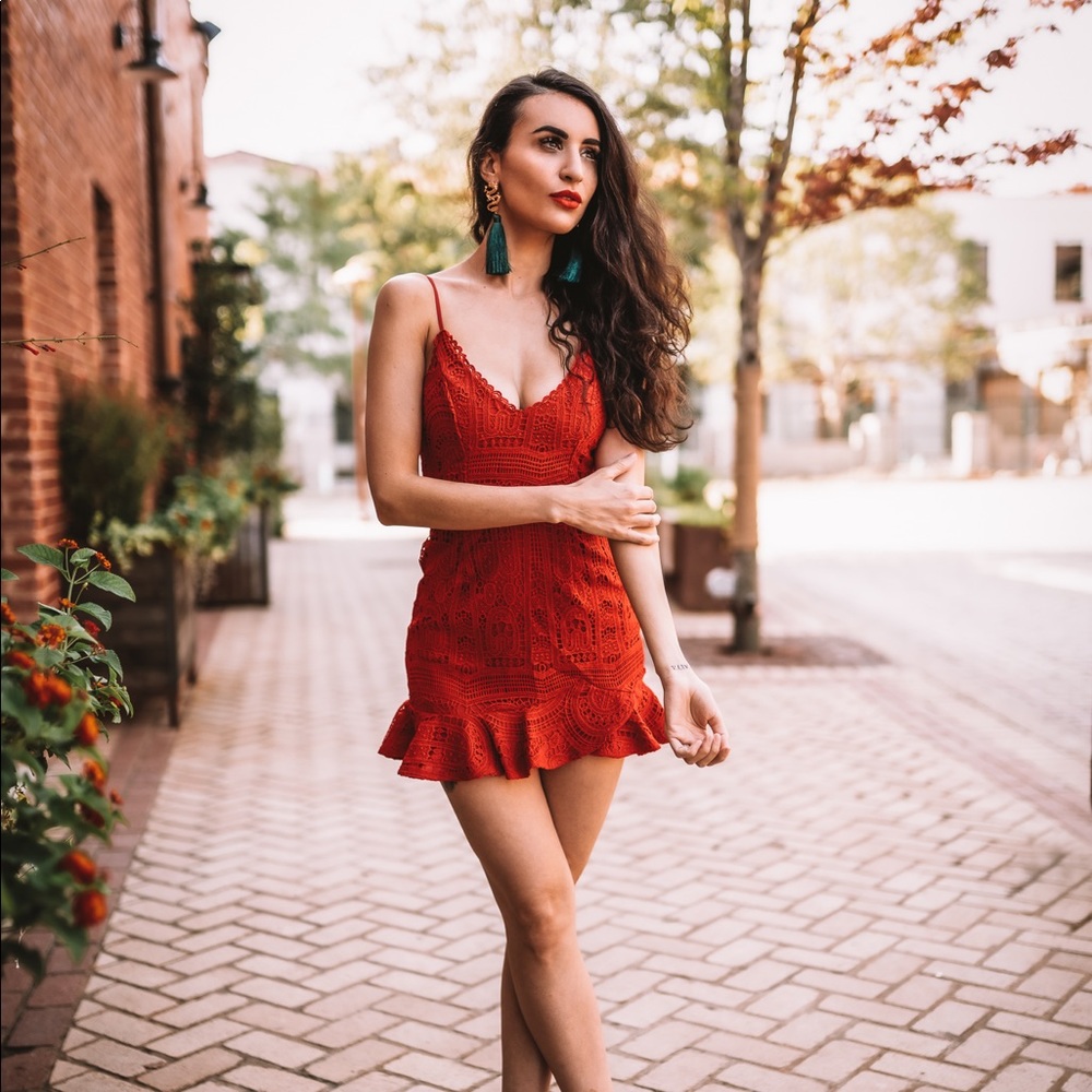 Fashion Nova Red Dress